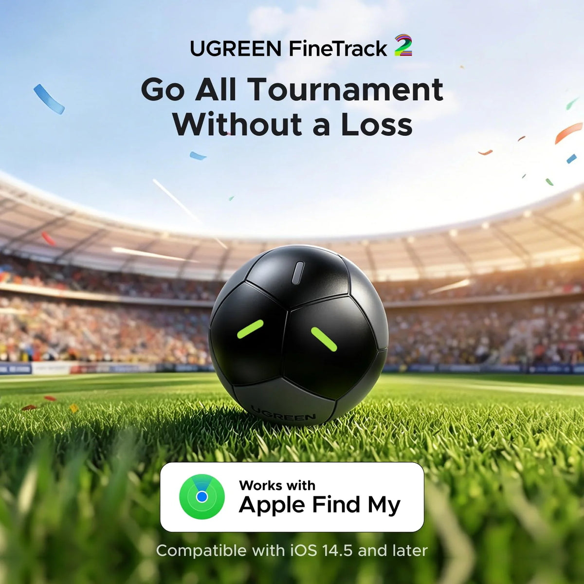 UGREEN FineTrack 2 Smart Finder – Apple Find My Tracker – FT309 – 95020