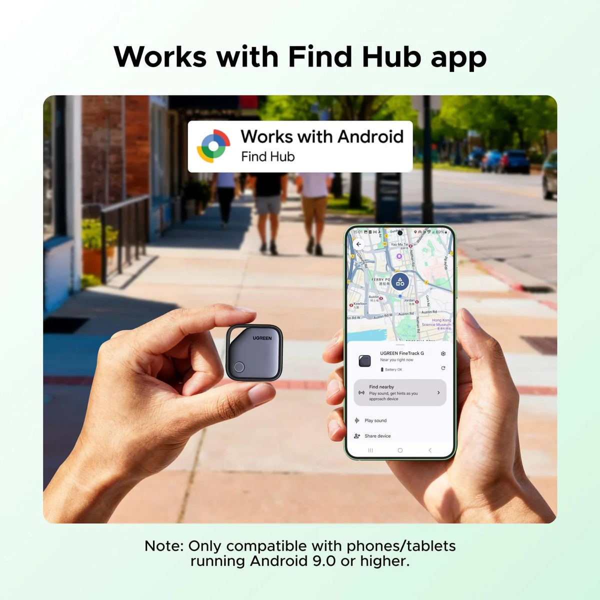 UGREEN FineTrack G – Google Find Hub (Android Only) – CM916 – 65543
