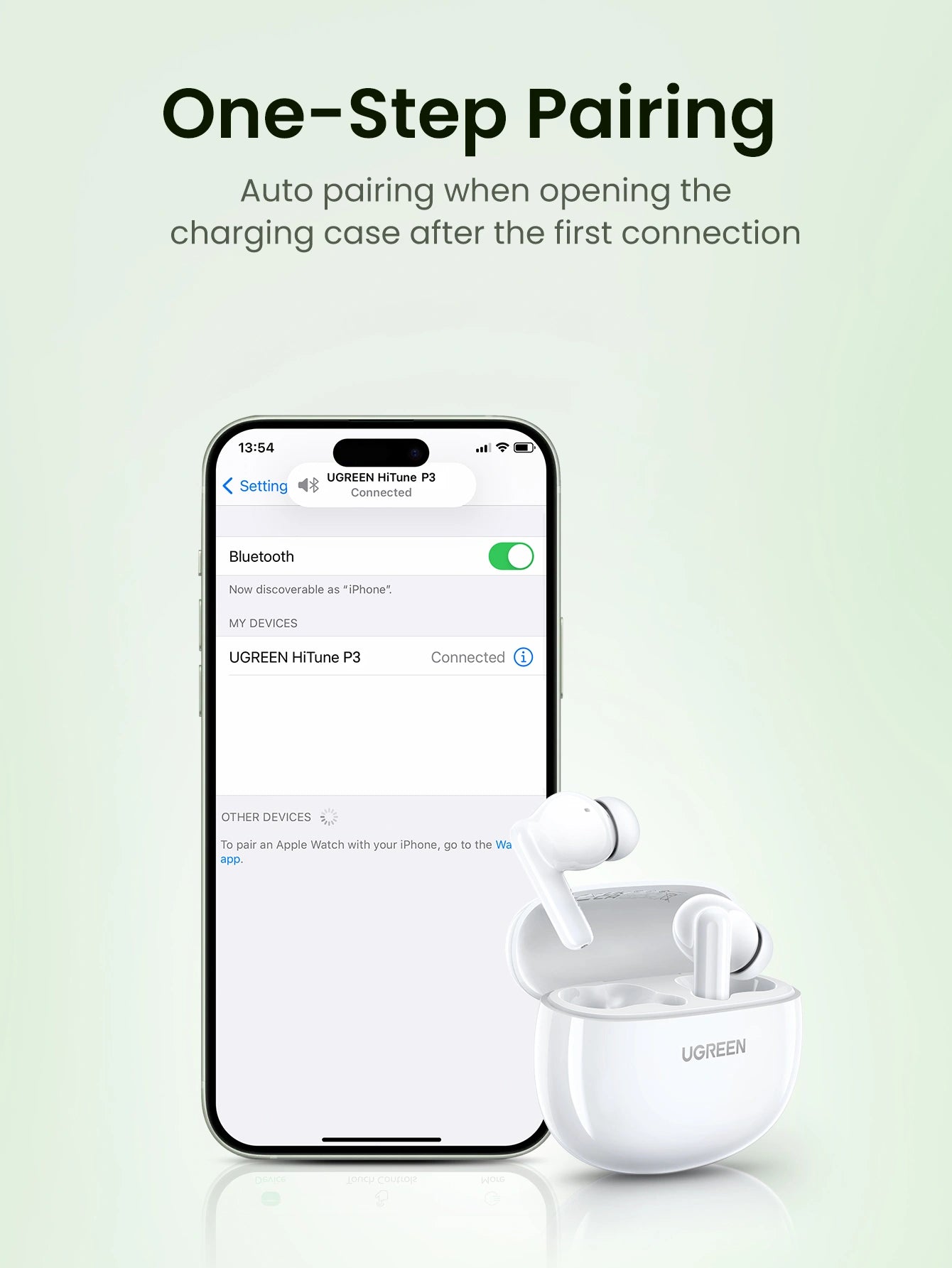 UGREEN HiTune P3 True Wireless Earbuds – WS207 – 45110