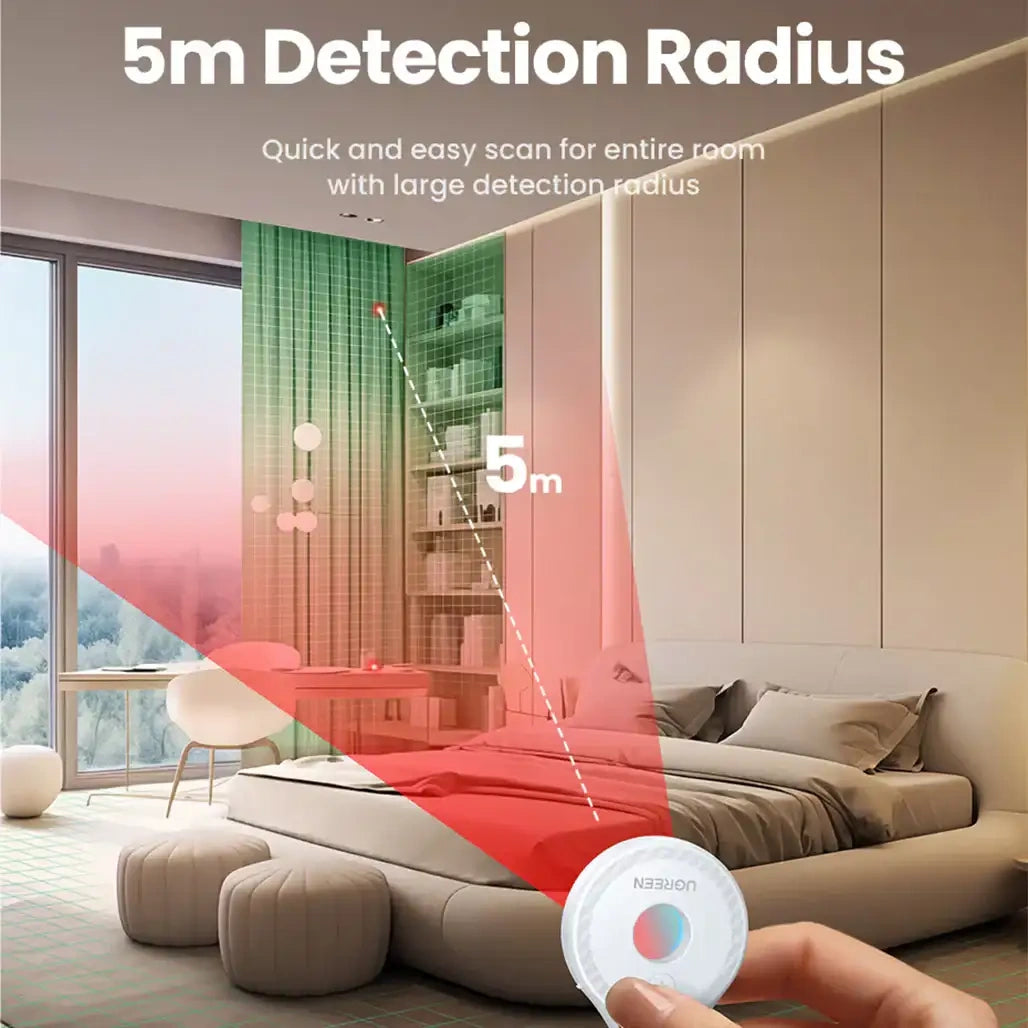 UGREEN Hidden Infrared (IR) Camera Detector – Black – LP793 – 35579