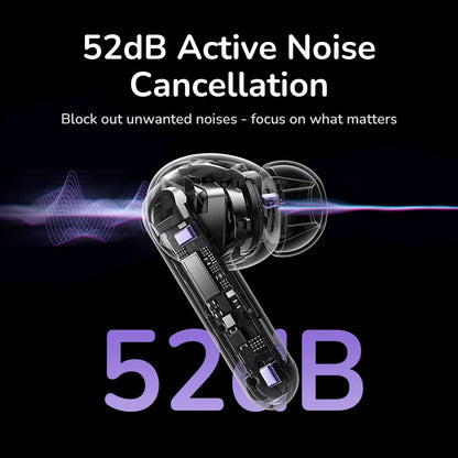 UGREEN Hybrid ANC Smart Touch Display Control Magic Wireless Echo Earbuds – WS211 – 55137