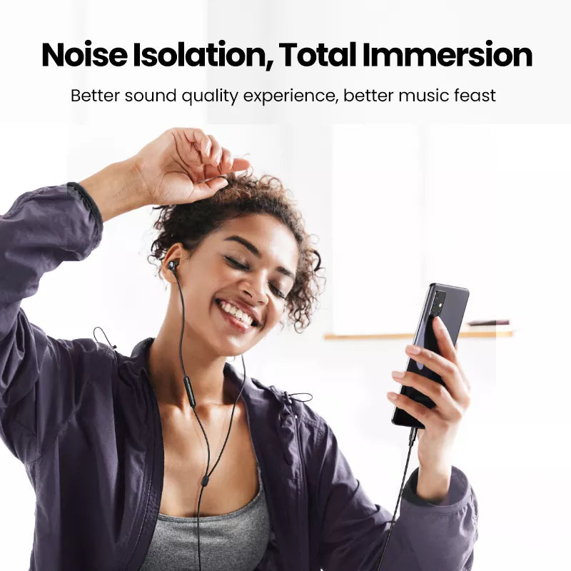 UGREEN In-Ear Earphones 3.5mm Plug – EP103 – 30637