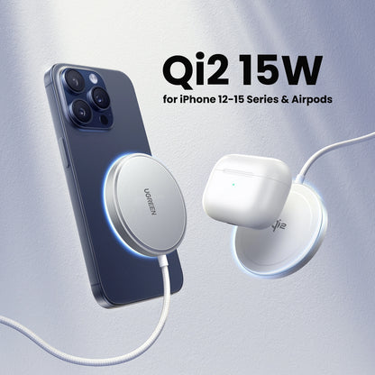 UGREEN 15W Magnetic Wireless Charger – W703 – 35565