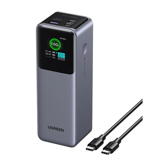 UGREEN 25000mAh 200W Nexode Smart Display Power Bank – PB722 – 35525B