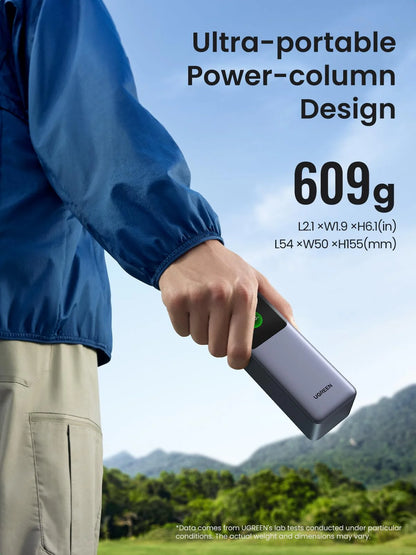 UGREEN 25000mAh 200W Nexode Smart Display Power Bank – PB722 – 35525B