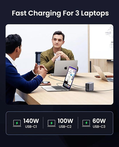 UGREEN 300W Nexode PD GaN Fast Charging Station – UK – CD333 – 90904B