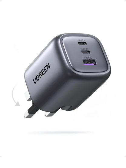 UGREEN 65W Nexode Fast Charging Adapter – CD306 - 90663