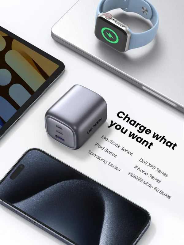 UGREEN 65W Nexode Fast Charging Adapter – CD306 - 90663