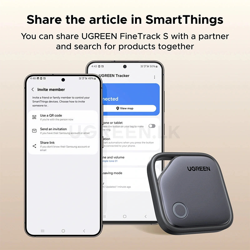 UGREEN 2x Pack Smart Finder Tag Tracker Bluetooth (Supports Android) – CM829 – 55769P