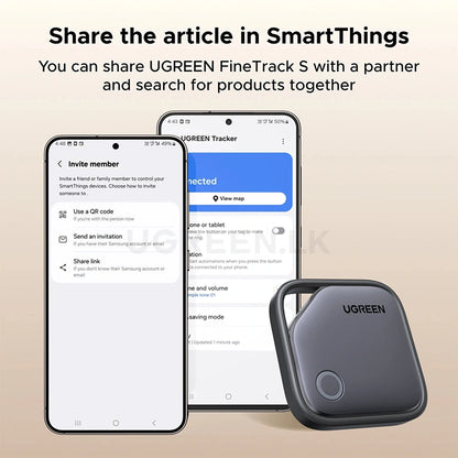 UGREEN 2x Pack Smart Finder Tag Tracker Bluetooth (Supports Android) – CM829 – 55769P