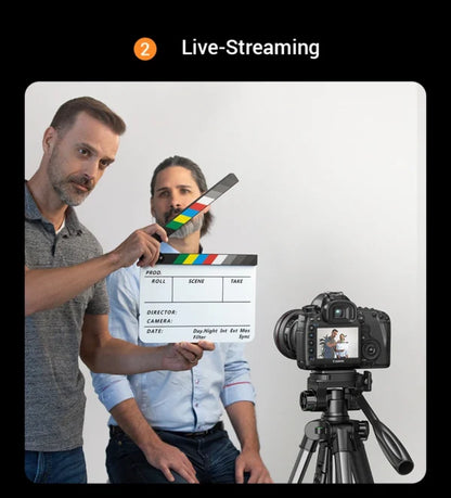 UGREEN Professional Tripod For Phone and Cameras (1.75m Maximum) – LP661 - 15187