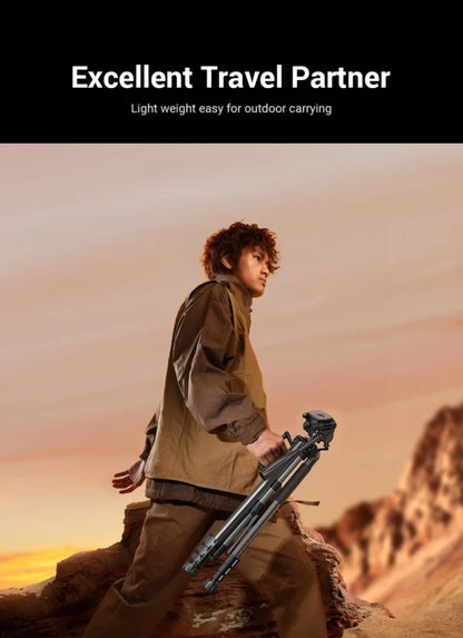 UGREEN Professional Tripod For Phone and Cameras (1.75m Maximum) – LP661 - 15187