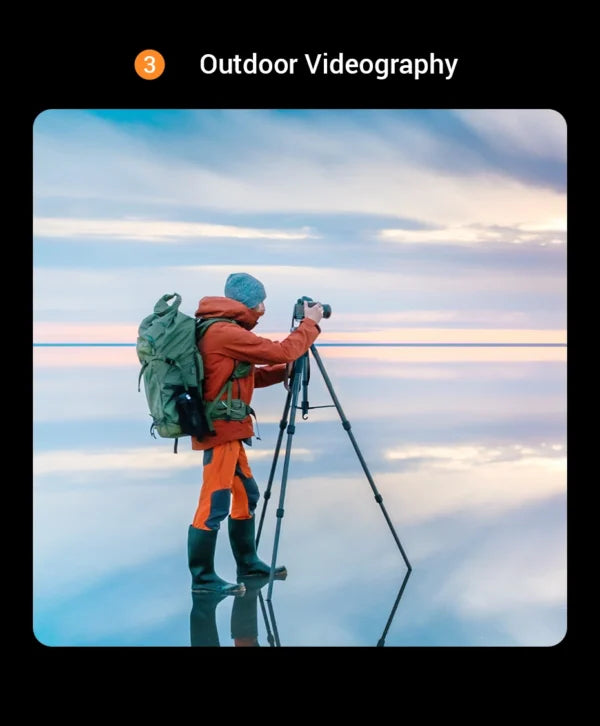 UGREEN Professional Tripod For Phone and Cameras (1.75m Maximum) – LP661 - 15187