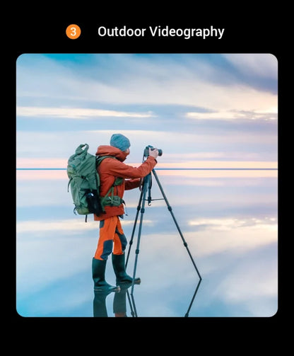 UGREEN Professional Tripod For Phone and Cameras (1.75m Maximum) – LP661 - 15187