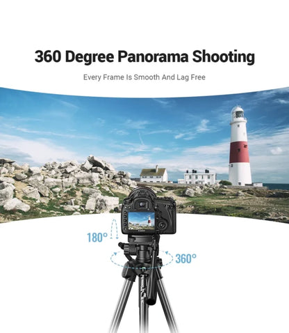 UGREEN Professional Tripod For Phone and Cameras (1.75m Maximum) – LP661 - 15187