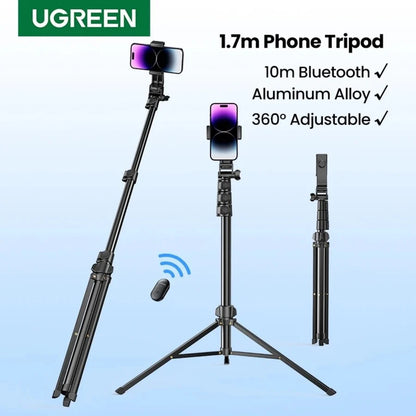 UGREEN Selfie Stick Tripod with Bluetooth Remote – LP586 - 15062
