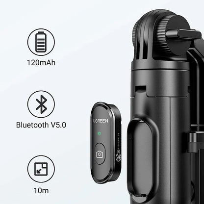 UGREEN Selfie Stick Tripod with Bluetooth Remote – LP586 - 15062