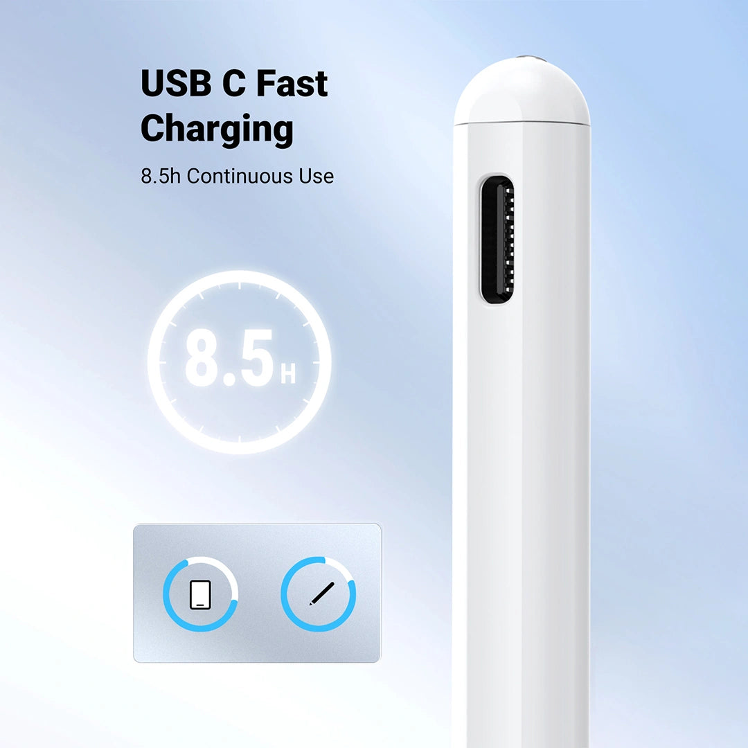 UGREEN Smart Stylus Pen for iPad (White) – LP452S – 90915