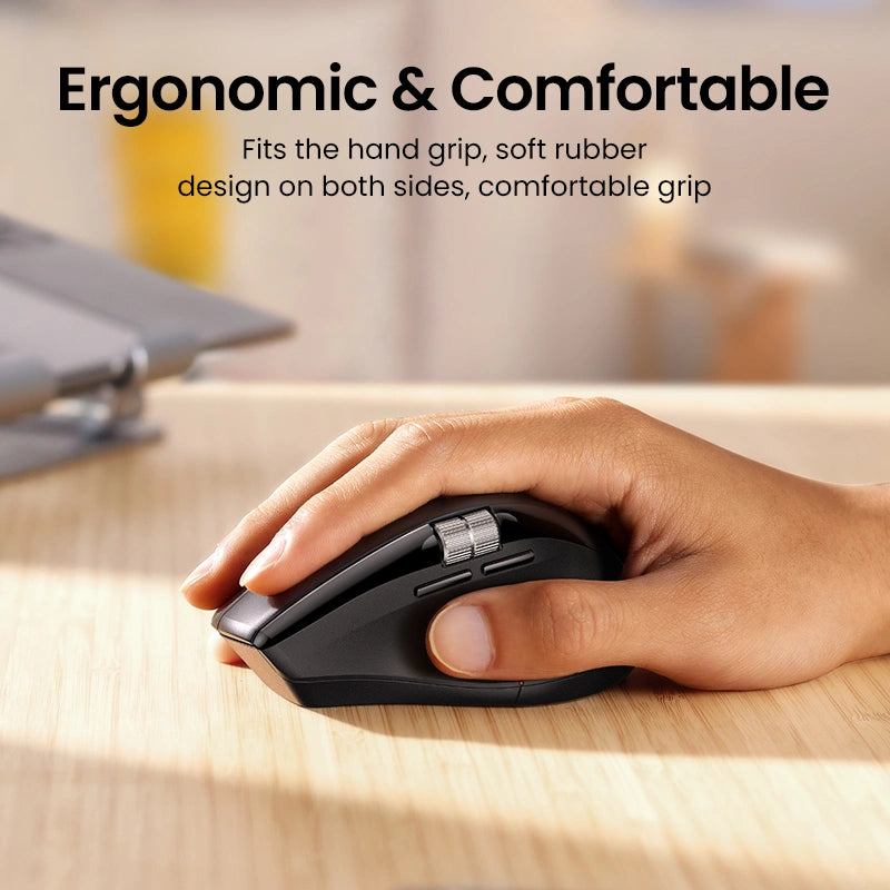 UGREEN Thumb Wheel & Side Scrolling Multi-Mode Wireless Bluetooth Mouse – M751 – 45792