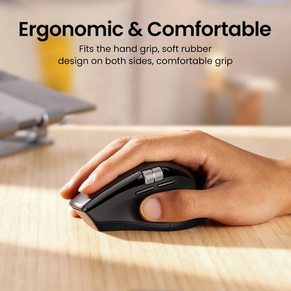 UGREEN Thumb Wheel & Side Scrolling Multi-Mode Wireless Bluetooth Mouse – M751 – 45792