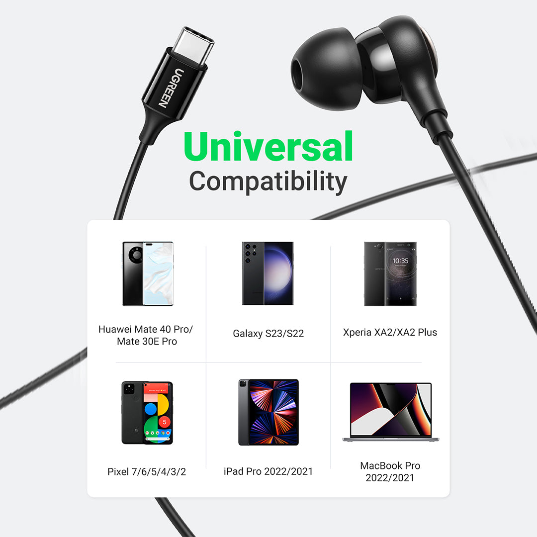 UGREEN Type-C In-Ear Earphones – EP103 – 30638