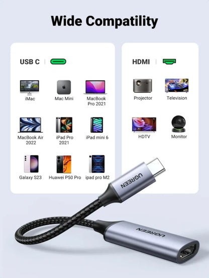 UGREEN Type-C to HDMI Aluminum Adapter