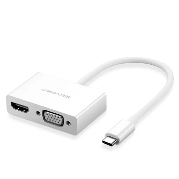 UGREEN Type C to HDMI + VGA Converter