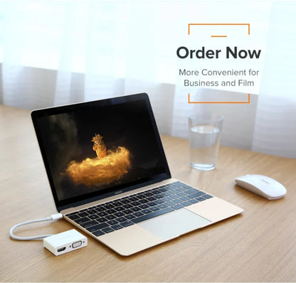 UGREEN Type C to HDMI + VGA Converter