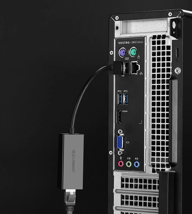 UGREEN USB 2.0 To 100Mbps Ethernet Adapter – CR110 – 20254