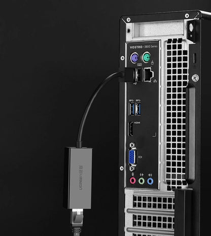 UGREEN USB 2.0 To 100Mbps Ethernet Adapter – CR110 – 20254