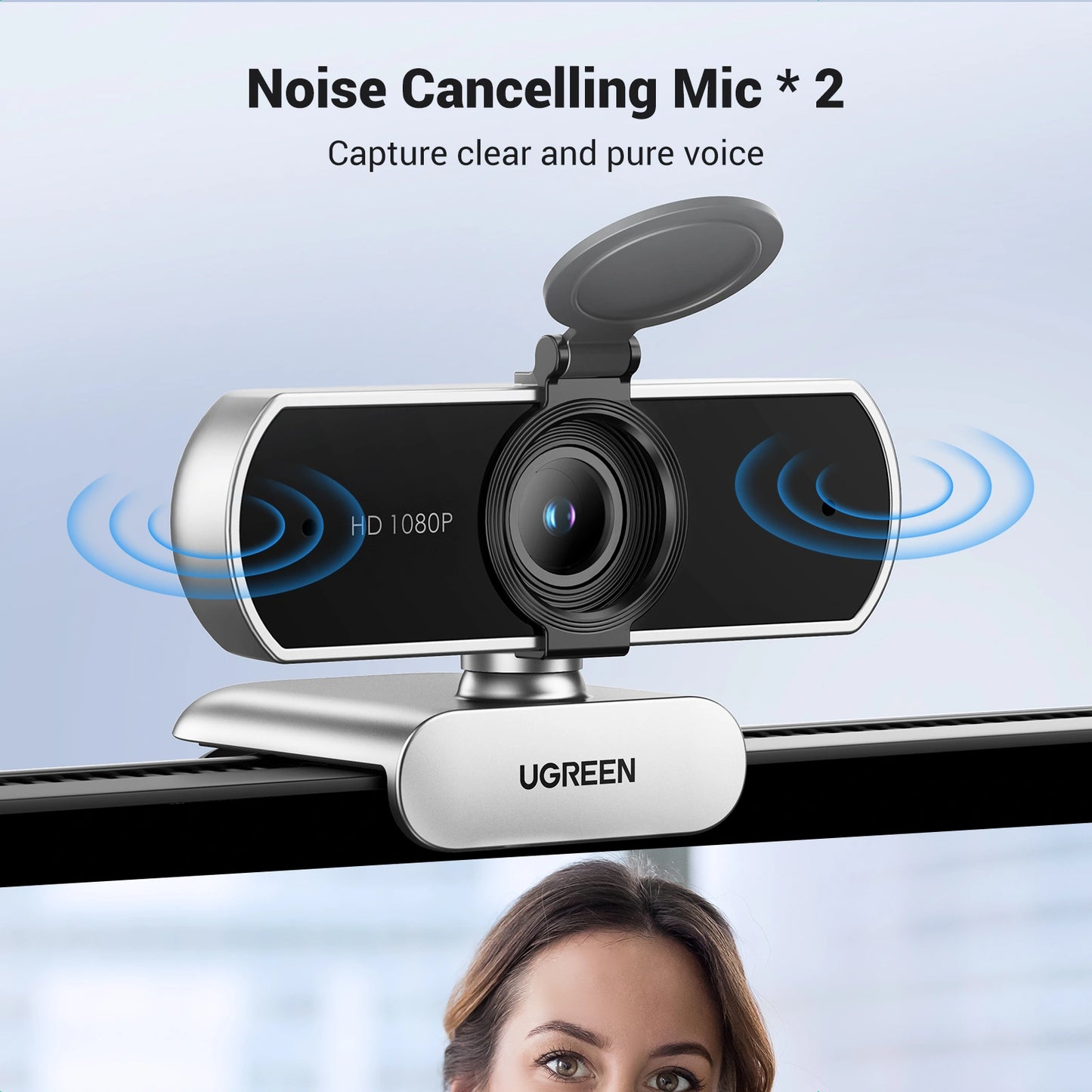 UGREEN USB Full HD Webcam – CM678 - 75326