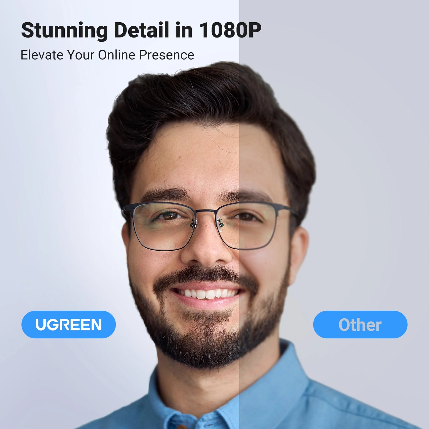 UGREEN USB Full HD Webcam – CM678 - 75326