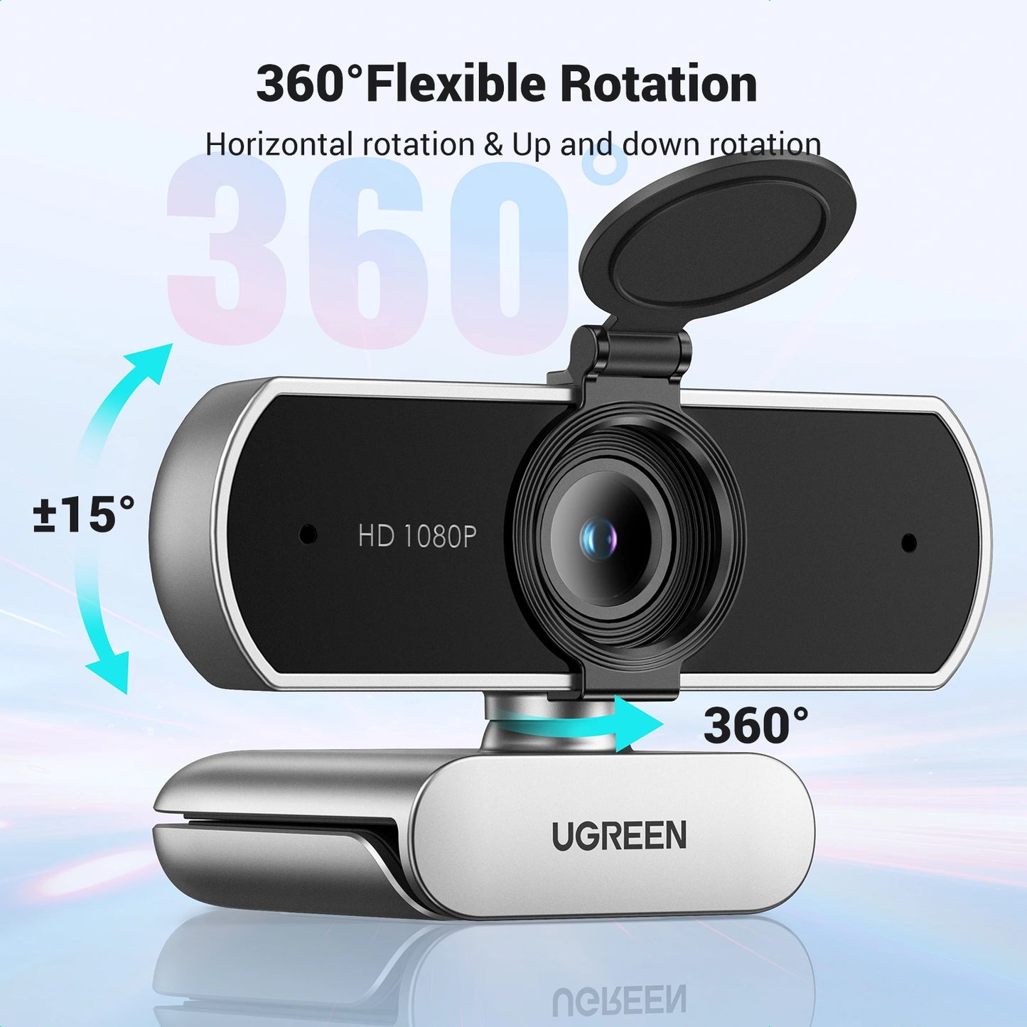 UGREEN USB Full HD Webcam – CM678 - 75326