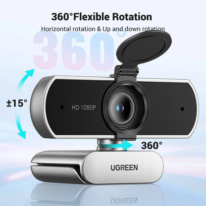 UGREEN USB Full HD Webcam – CM678 - 75326