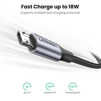 UGREEN 1 Meter USB to Micro Cable – US290 – 60146
