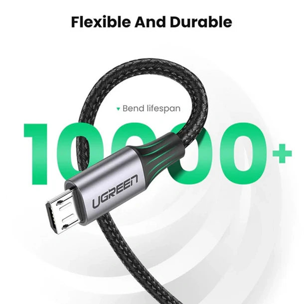 UGREEN 1 Meter USB to Micro Cable – US290 – 60146