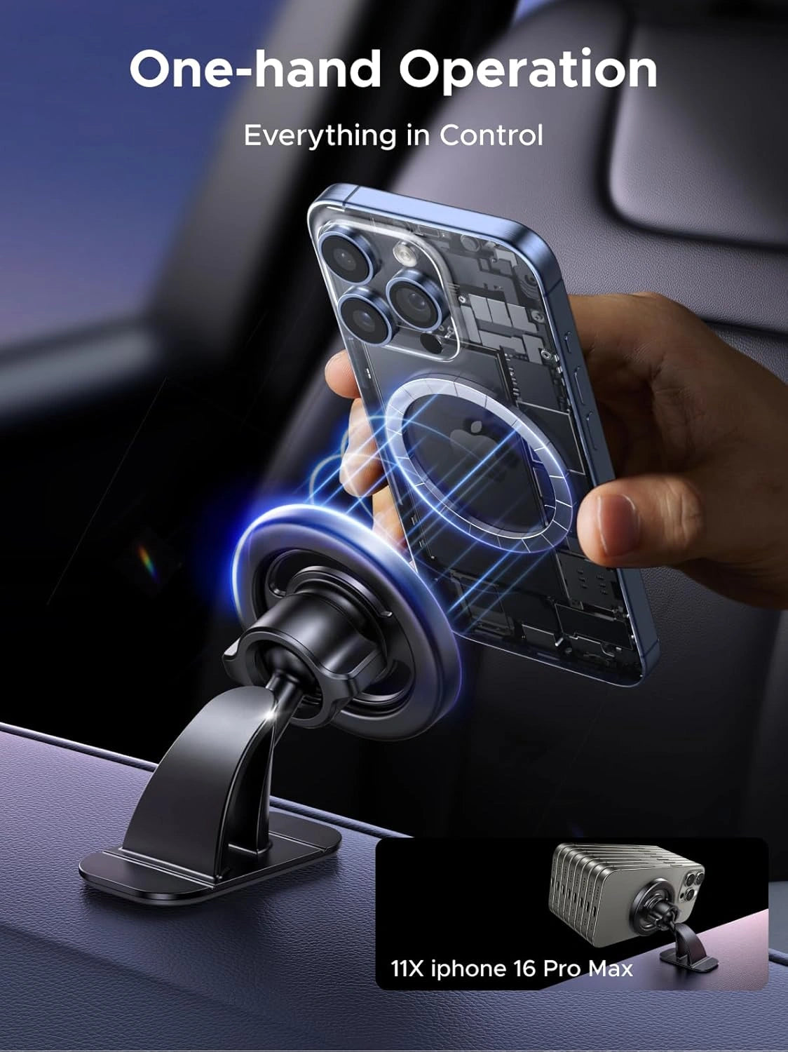 UGREEN Universal Car Vents & Dashboard Phone Mount (Set) – LP986 – 85397