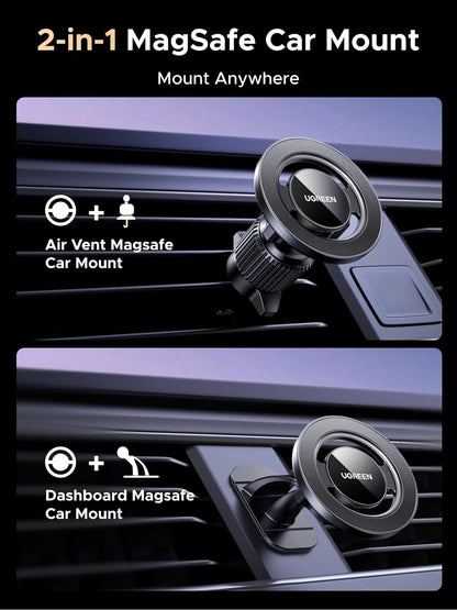 UGREEN Universal Car Vents & Dashboard Phone Mount (Set) – LP986 – 85397