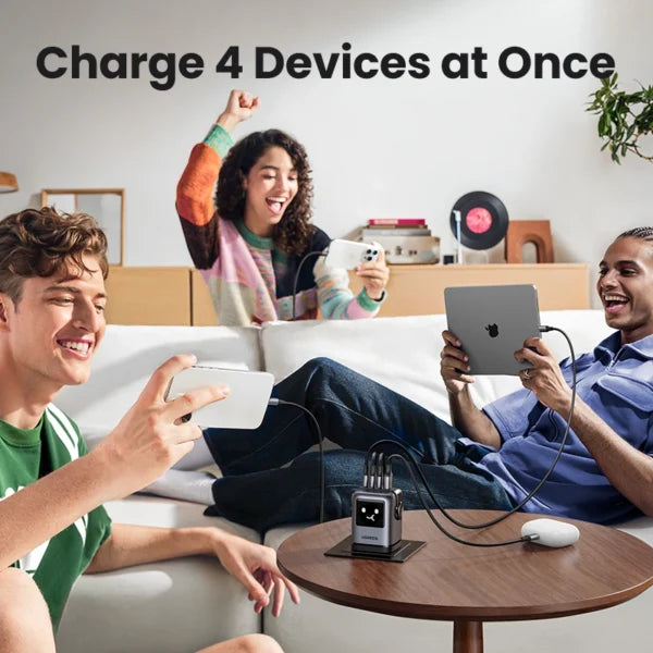 UGREEN 100W Uno 4-Port GaN Fast Charger UK – X688 - 45648B