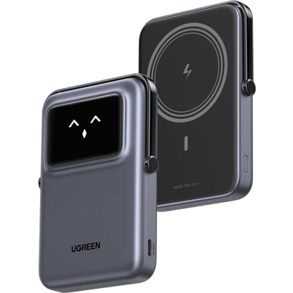 UGREEN 10000mah 20W Uno Series Magnetic Wireless Power Bank With Stand – PB572 - 45327
