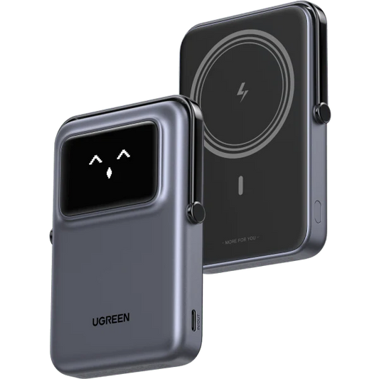 UGREEN 10000mah 20W Uno Series Magnetic Wireless Power Bank With Stand – PB572 - 45327