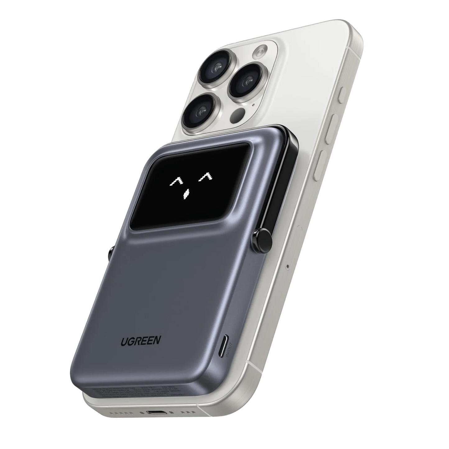UGREEN 10000mah 20W Uno Series Magnetic Wireless Power Bank With Stand – PB572 - 45327