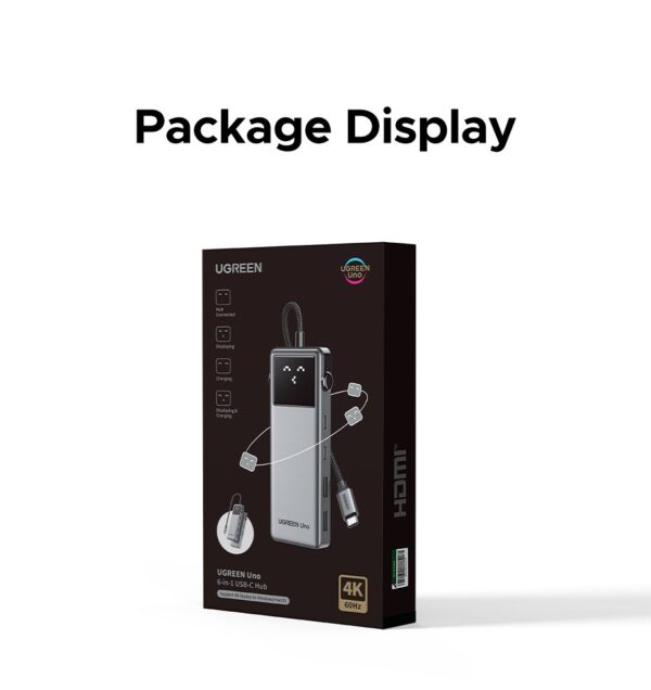 UGREEN Uno Series 6-in-1 Type-C Hub - 35998