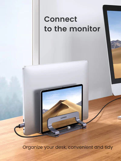 UGREEN Vertical Laptop Stand (Dual-slot) – LP258 - 60643