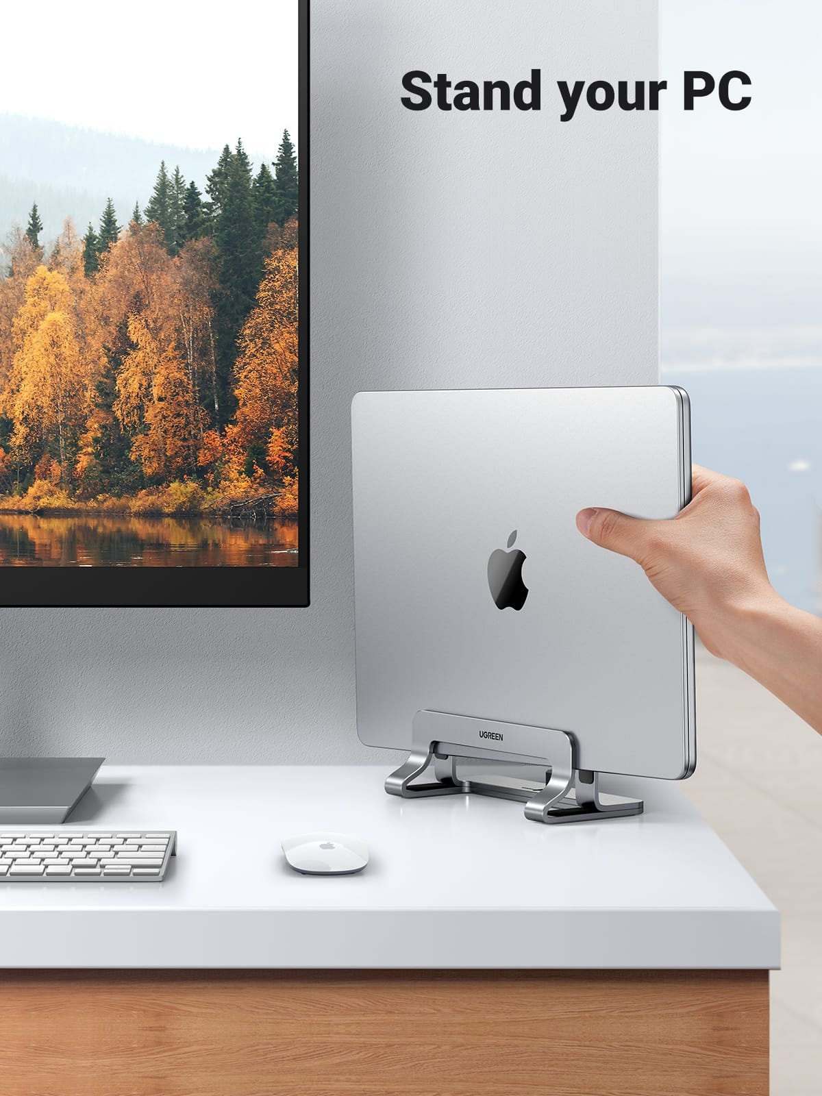 UGREEN Vertical Laptop Stand – LP258 - 20471