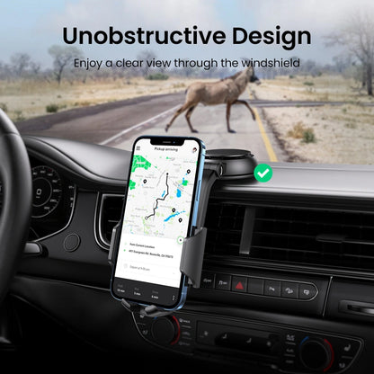 UGREEN Waterfall-Shaped Suction Cup Car Phone Holder – LP405 – 20473