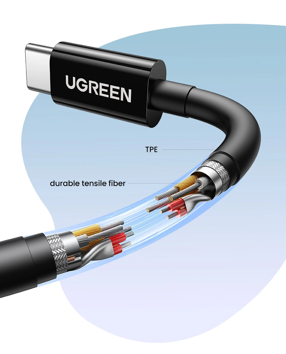 UGREEN Wired Earphones with Type-C Connector – EP106 – 35756