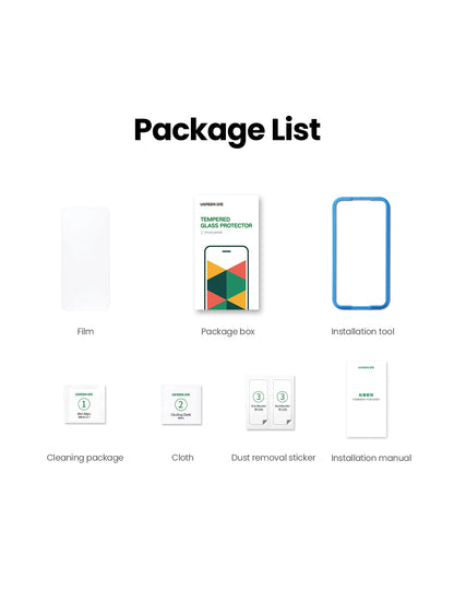 UGREEN iPhone 15/16 Matte Screen Protector with Installation Frame – SP427 – 25645