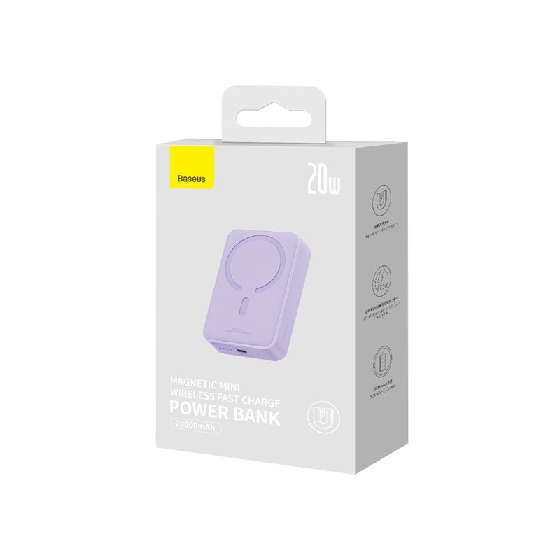 Baseus 20000mAh 20W Magnetic Mini Wireless Power Bank