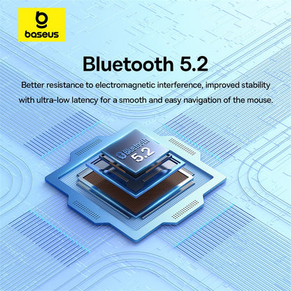 Baseus F02 Ergonomic Bluetooth + 2.4G Wireless Mouse